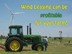 Wind Leasing can be profitable for your farm!